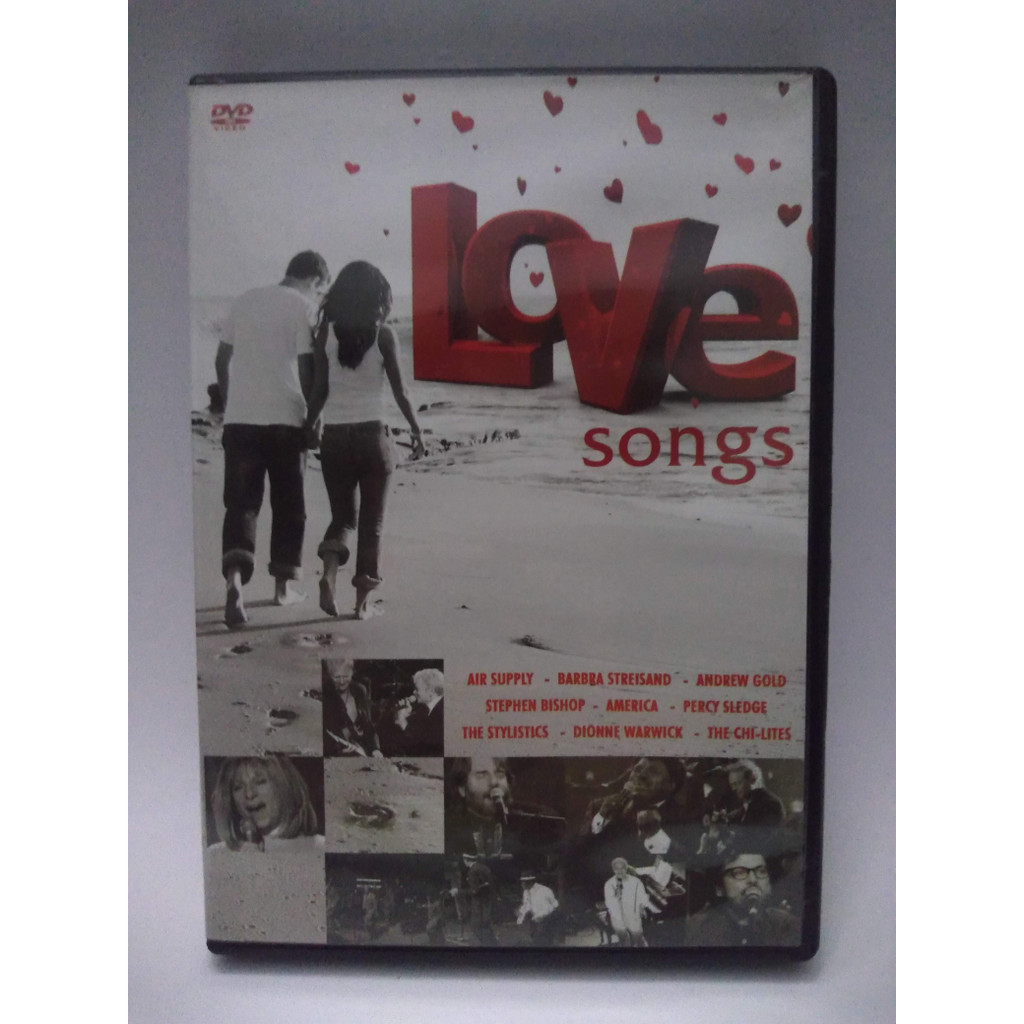 DVD Usado - Love Songs - Air Supply - Barbara Streisand - America