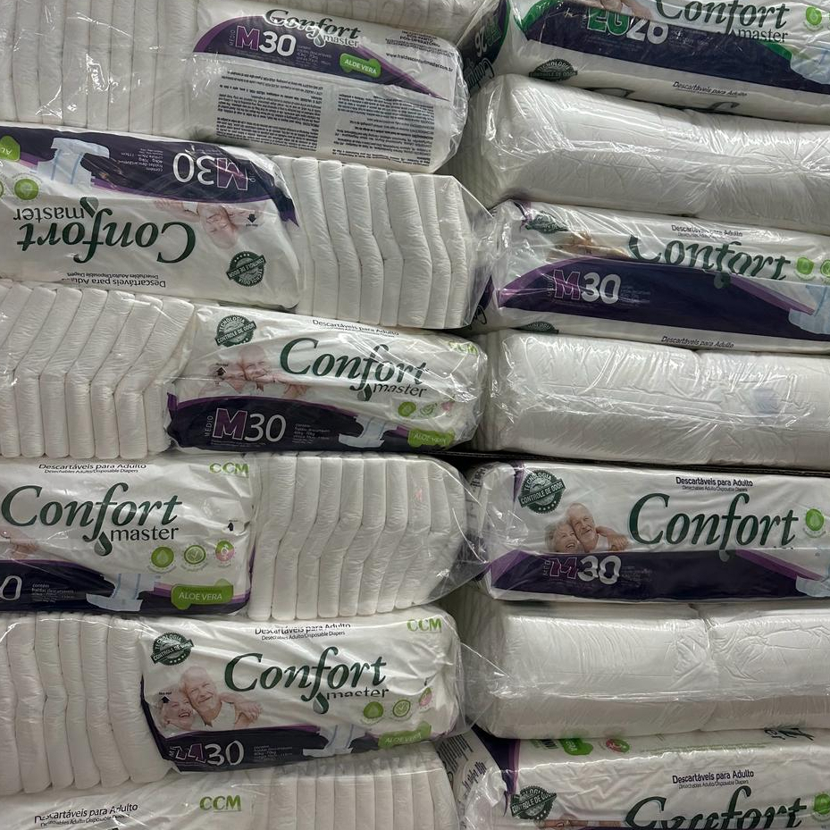 Fralda Geriátrica NOTURNA Confort Master Adulto 50M 50G E 42XG