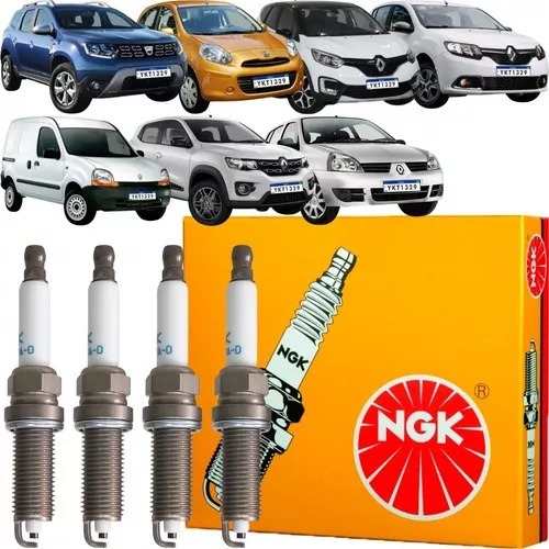 Jogo De Vela Clio sandero logan kangoo kwid  Duster  1.0 16v 1.6 16v - LEIA A DESCRIÇÃO !