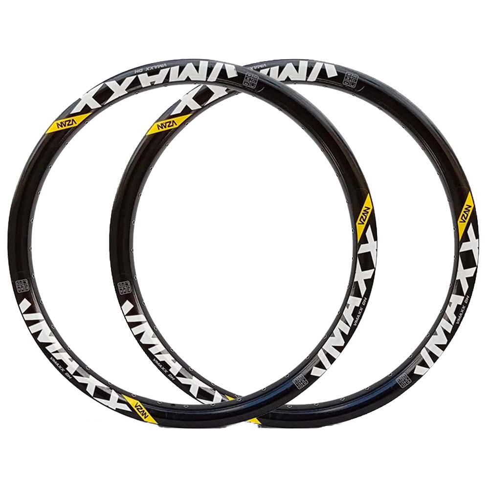 Kit 2 Aros Roda 27,5/32 Furos Downhill Dh Vmaxx Freio A Disco Schrader Bike Mtb Vzan