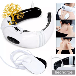Massageador elétrico de pescoço com 6 modos Usb, massagem de pulso eletrônico duplo, fisioterapia de relaxamento, ferramenta de cuidados pessoais-Pronta entrega