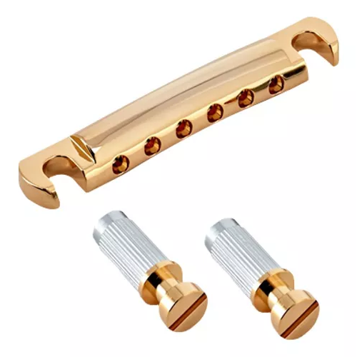 Ponte Tipo Cordal Gotoh para Guitarra Lespaul Dourada GE101Z