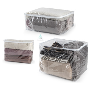 Organizador Multiuso/Saco Embalagem P-M-G Com Zíper PVC Transparente em Oferta na Shopee