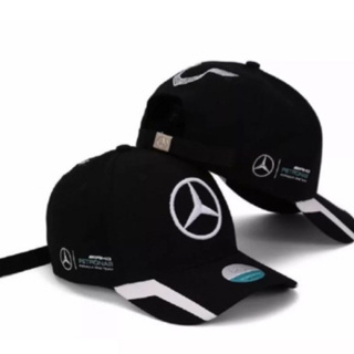 Boné Mercedes-Benz Premium Aba Curva Bordado Ajustável Estilo Streetwear em Oferta na Shopee