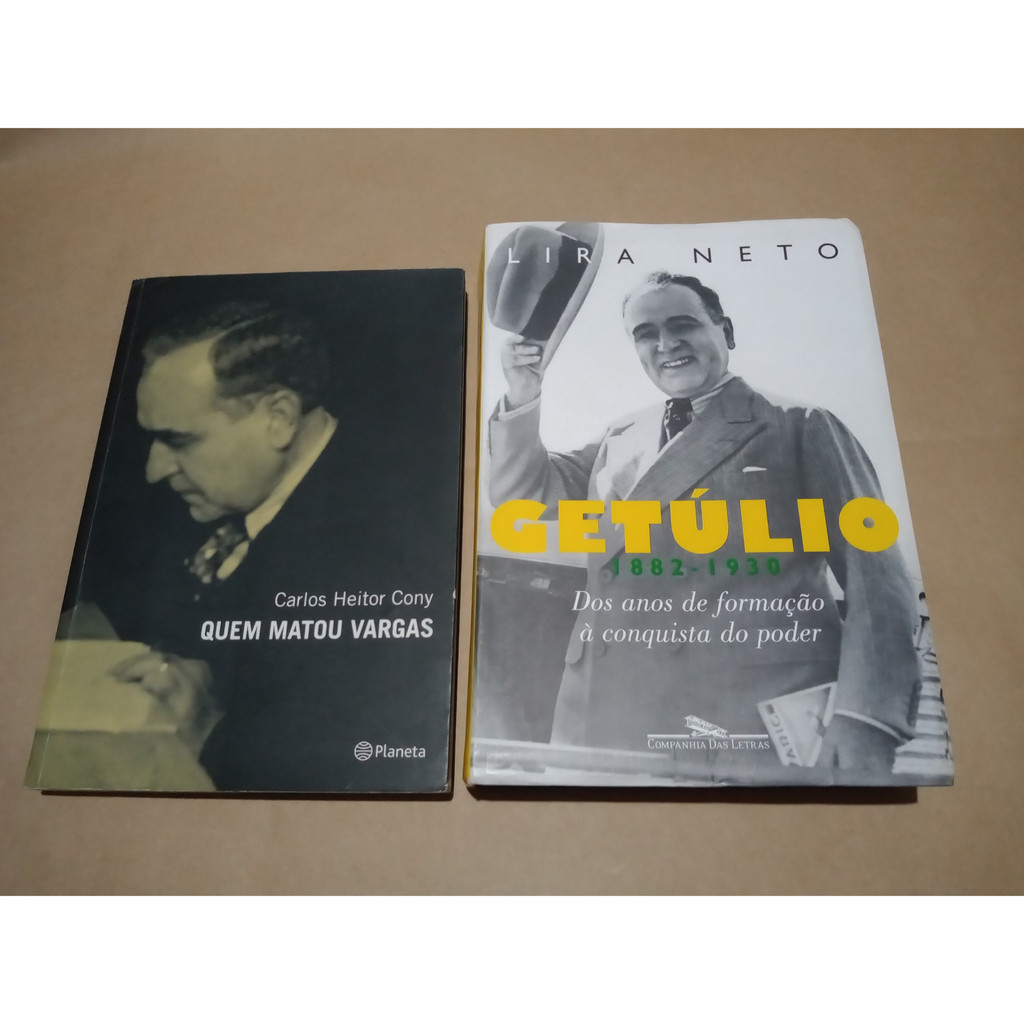 Folhetim Quem Matou Diário - 2 Volumes - Getulio Vargas Lira Neto Carlos Cony