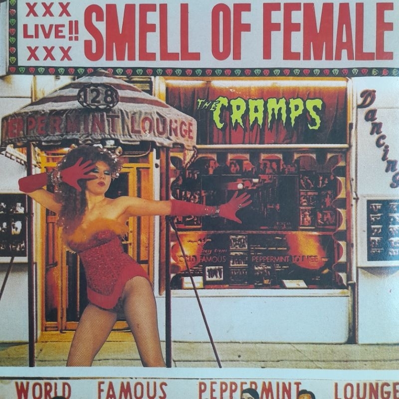 The Cramps - Smell of Female - lp importado - quase impecável - vinil