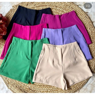 Short Alfaiataria Cintura alta zara com bolso