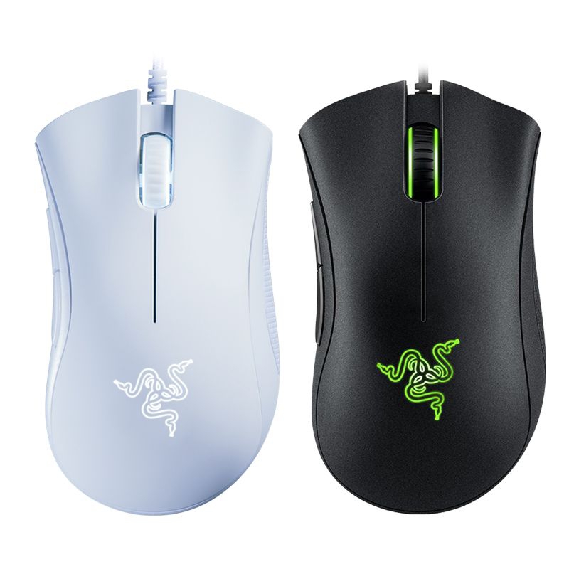 Original Mouse Gamer Razer Deathadder Essential: 6400 DPI - Sensor Óptico - 5 Botões Programáveis