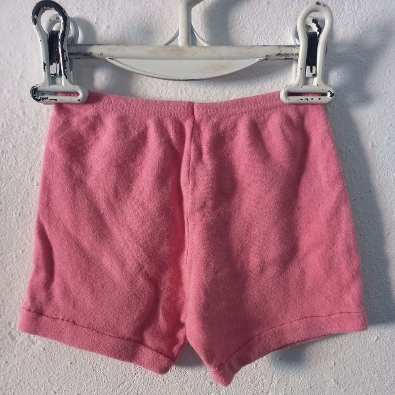 Short rosa para bebê usado Tamanho M