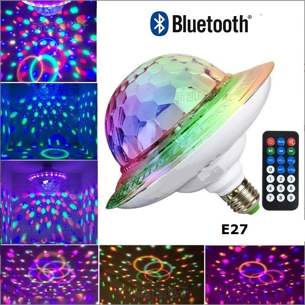 disco voador musica bola maguca luz Globo De Luz Para Festas Colorido 9 Leds 9 Cores 27w Rgb Dmx Sensor De Som