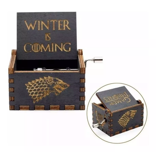 Caixinha Caixa De Música Game Of Thrones - Série em Oferta na Shopee