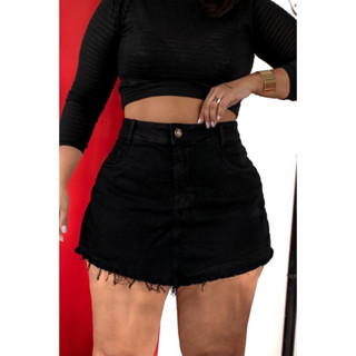 Short saia Mary Plus size com lycra estica TAM 46/48/50/52/54/56