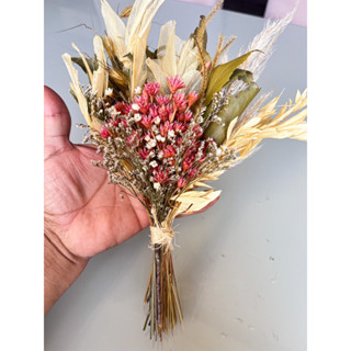 Buquê/Arranjo flores naturais desidratadas 25cm x 15cm APROX para Eventos/ Decoração