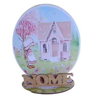 12 Peças Centros Mesa casinha de boneca Personalizado Lembranças Festa em Oferta na Shopee