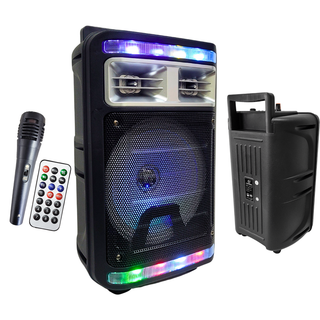 Caixa de Som Potente Forte Bluetooth Grande Falante 8 1000w pmpo com Microfone