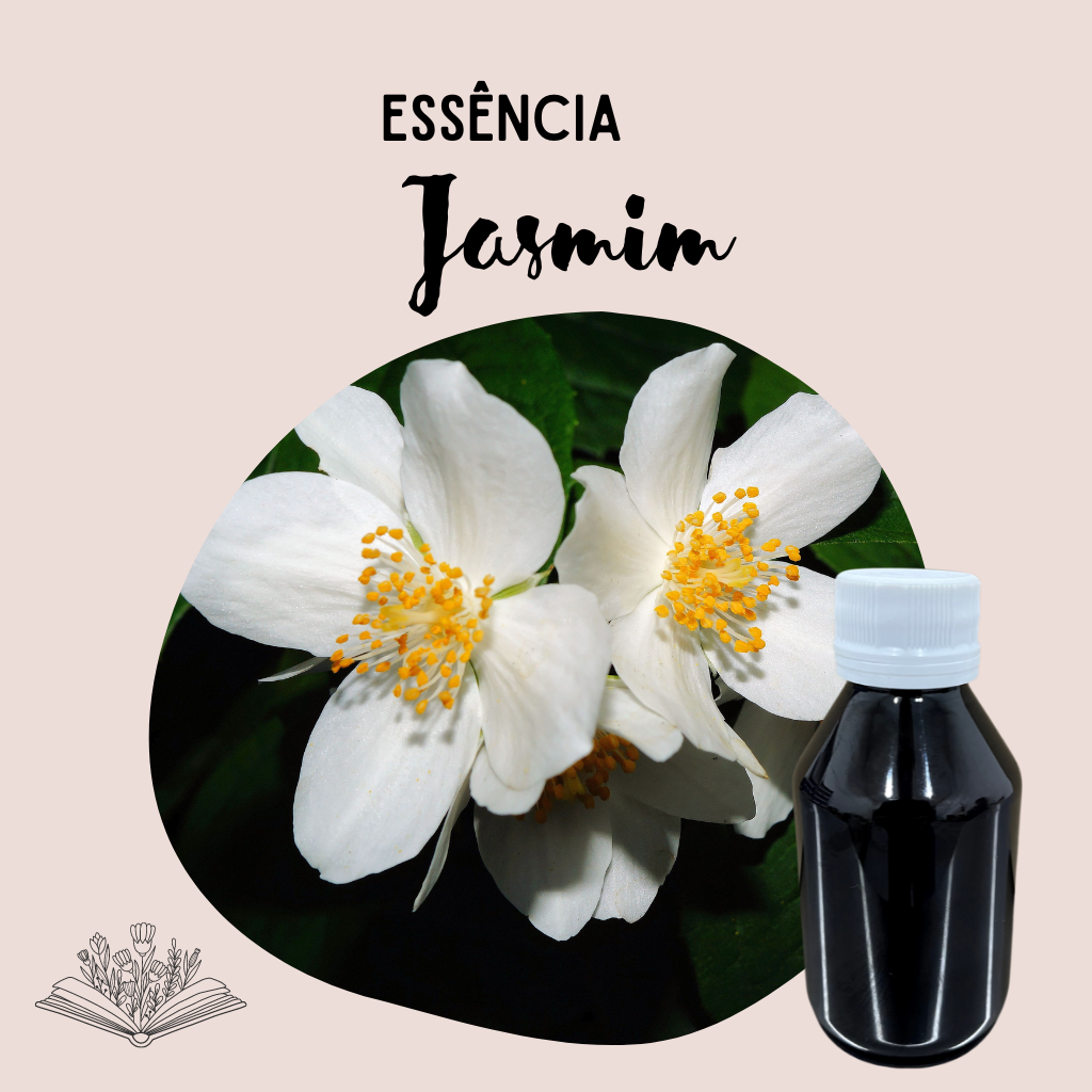 Essência Jasmim Concentrada base óleo - 100mL