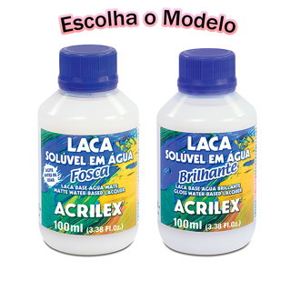 Laca 100 ml - Solúvel em Água - Acrilex ( Escolha o Modelo )