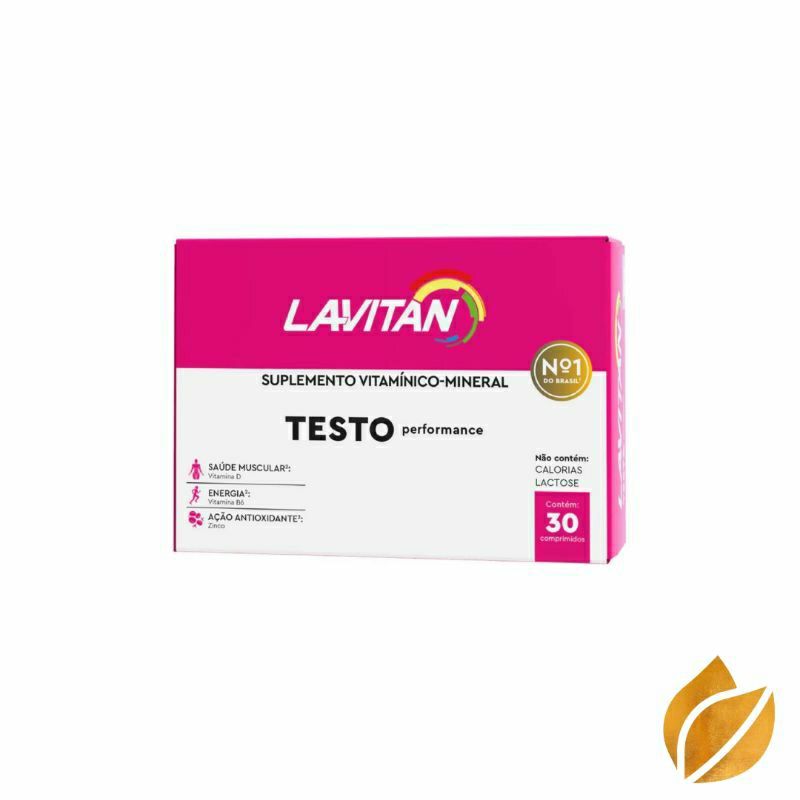 Lavitan Testo/ZMA Femme Performance 30 Comprimidos (Nova Embalagem)