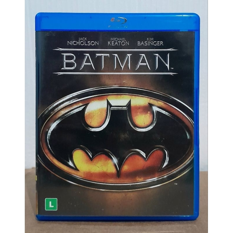 Blu-ray Batman (1989) Michael Keaton, Jack Nicholson - Original Usado