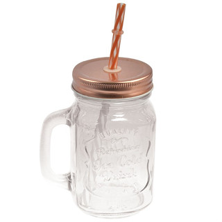 Caneca Jarrinha De Vidro Rose Gold Vintage E Frutas Para Drinks em Oferta na Shopee