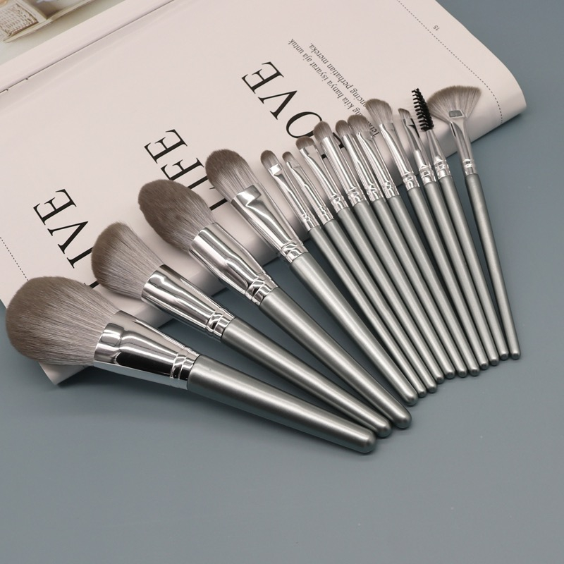 KIT 14 peças Pincéis de Maquiagem Suave em Oferta na Shopee