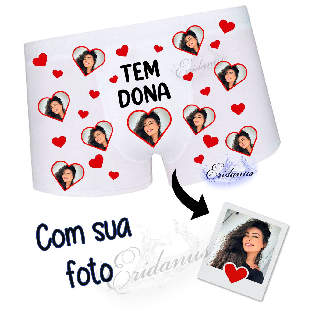 Cueca Box Personalizada Dia dos Namorados em Oferta na Shopee