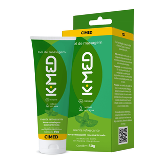 K-Med Lubrificante Intímo Massagem Menta Refrescante 50g