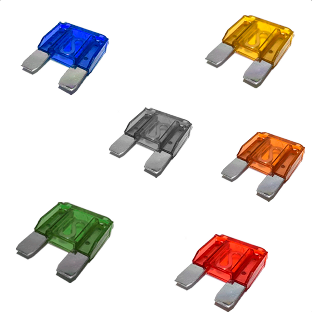 Kit 5 Fusivel Lâmina Max 20A 30A 40A 50A 60A 70A 80 E 100A Para Carro - Spare Parts and Accessories for Vehicles