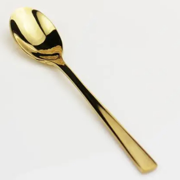 12 Conjuntos Multi Funcional Colher De Aço Inoxidável/Mesa De Jantar, Uso Do Partido/Ouro/Premium em Oferta na Shopee