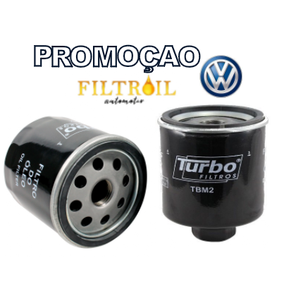 Filtro De Óleo Linha Vw TBM2I Varias Aplicações Modelo Sextavado