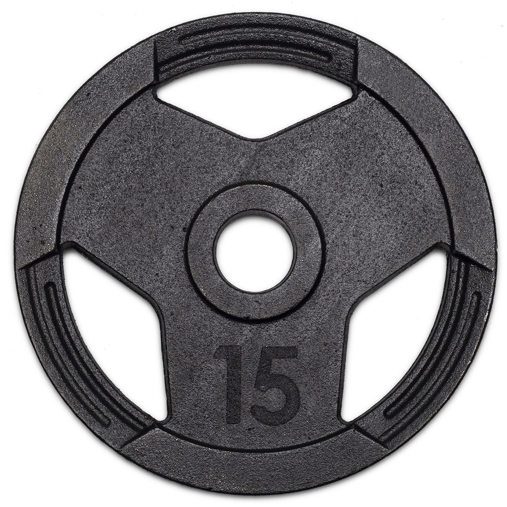 Anilha Olímpica 15kg Pintada Ferro Fundido Peso de Academia Musculação Fitness