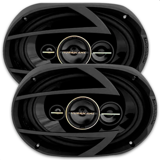 Par Alto Falante Triaxial 6x9 Polegadas 260 Watts RMS A69 Q 520w MAX Hurricane em Oferta na Shopee