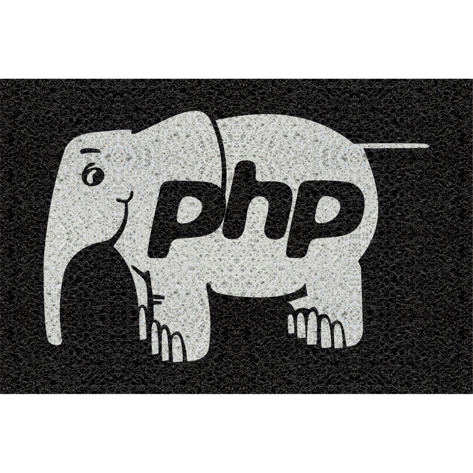 Tapete capacho Elefante php  60x40