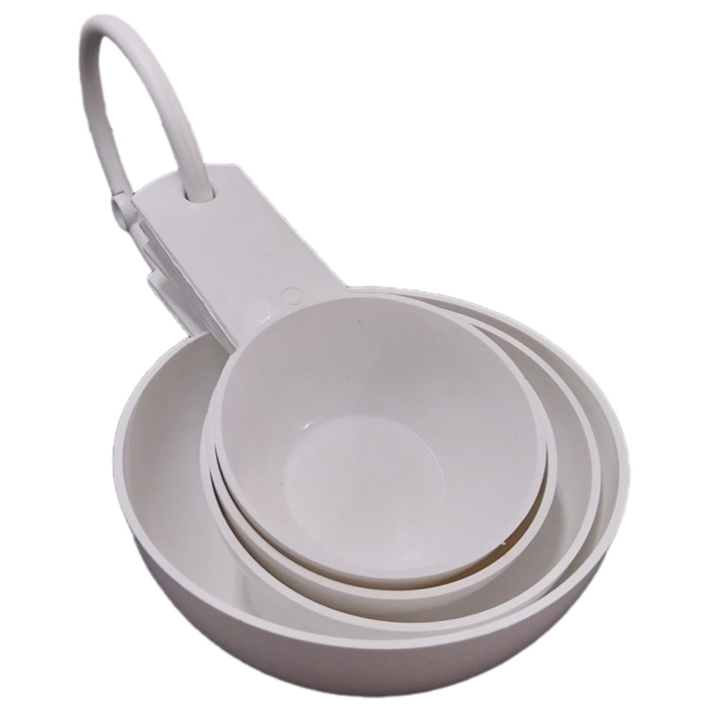Conjunto C/4 Colheres  Medidoras Para Confeitaria e Utilidades De Cozinha Ref: TPO156