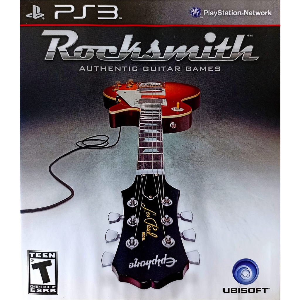 Jogo Rocksmith Authentic Guitar Games Original Usado