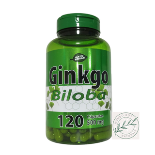 ginkgo biloba auxilia na saude cerebral 120 capsulas de 500 mg em Oferta na Shopee