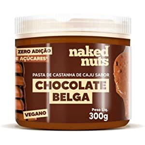 Pasta de Castanha De Caju c/ Chocolate Belga 300g Naked Nuts