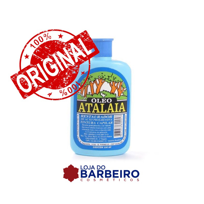 Óleo Atalaia 120ml Restaurador da Cor do Cabelo em Oferta na Shopee