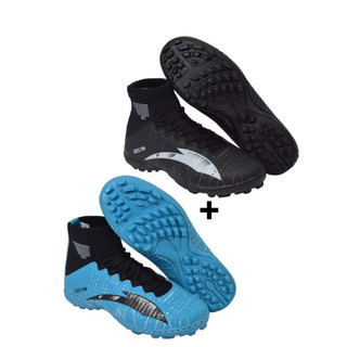 Kit 2 Pares Chuteira Society Cano Alto  Cano Alto Costurado Adulto Envio Imediato