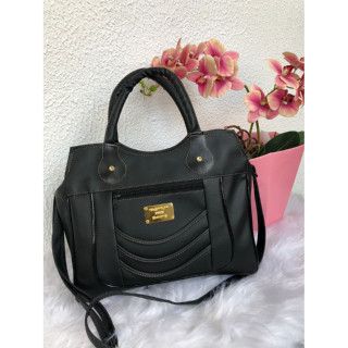Bolsa Feminina Media Transversal 2 Divisorias e 2 Alças ENVIO IMEDIATO