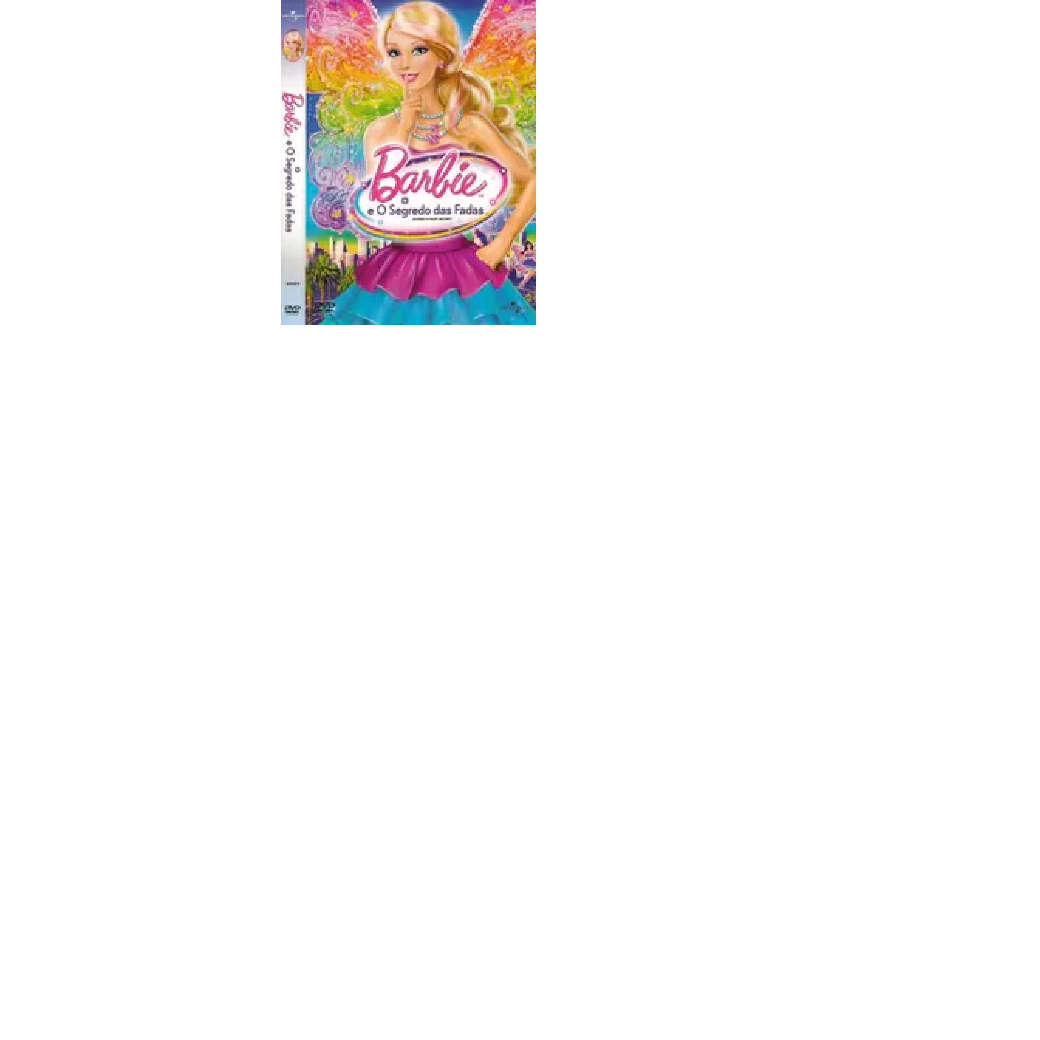 dvd barbie  o segredo das fadas  original lacrado