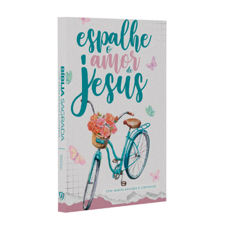 Bíblia Sagrada | Capa Dura Slim | RC | Harpa Avivada e Corinhos | Espalhe o Amor