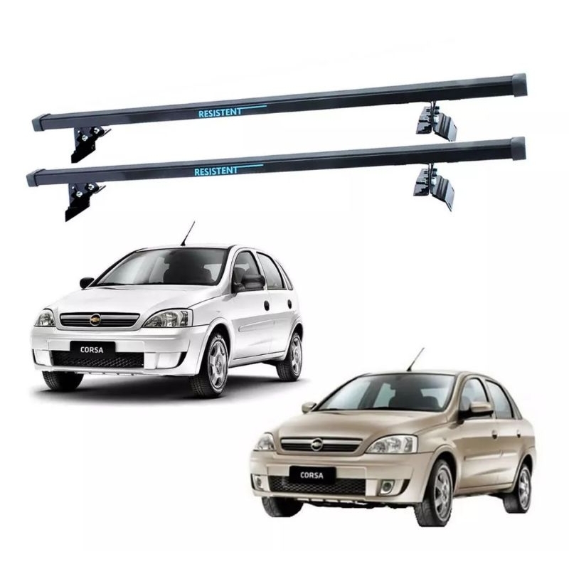 Rack de Teto Bagageiro Gm Chevrolet Corsa Hatch ou Sedan Premium Joy Maxx