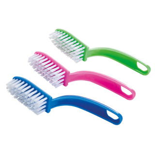 Escova Plástica para Limpeza Kit com 3 Escovas