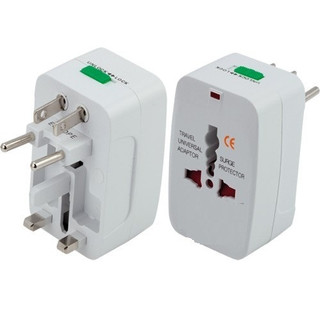Adaptador Tomada Universal Internacional Viagem Todas Tomadas Padrão Internacional