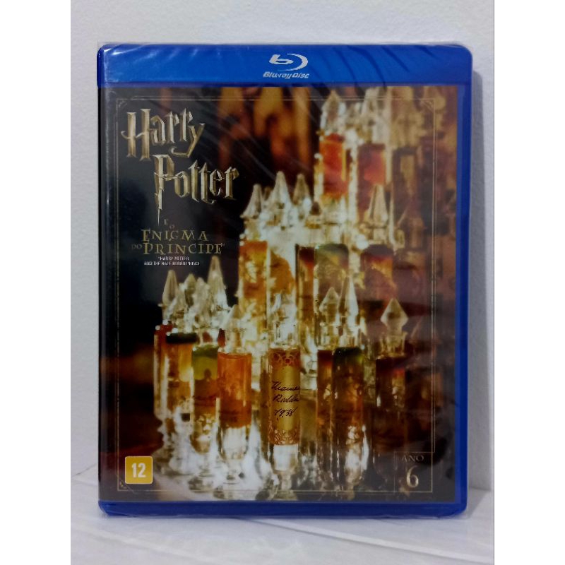 Blu-ray - Harry Potter - E o Enigma do Príncipe - Ano 6 - Lacrado duplo