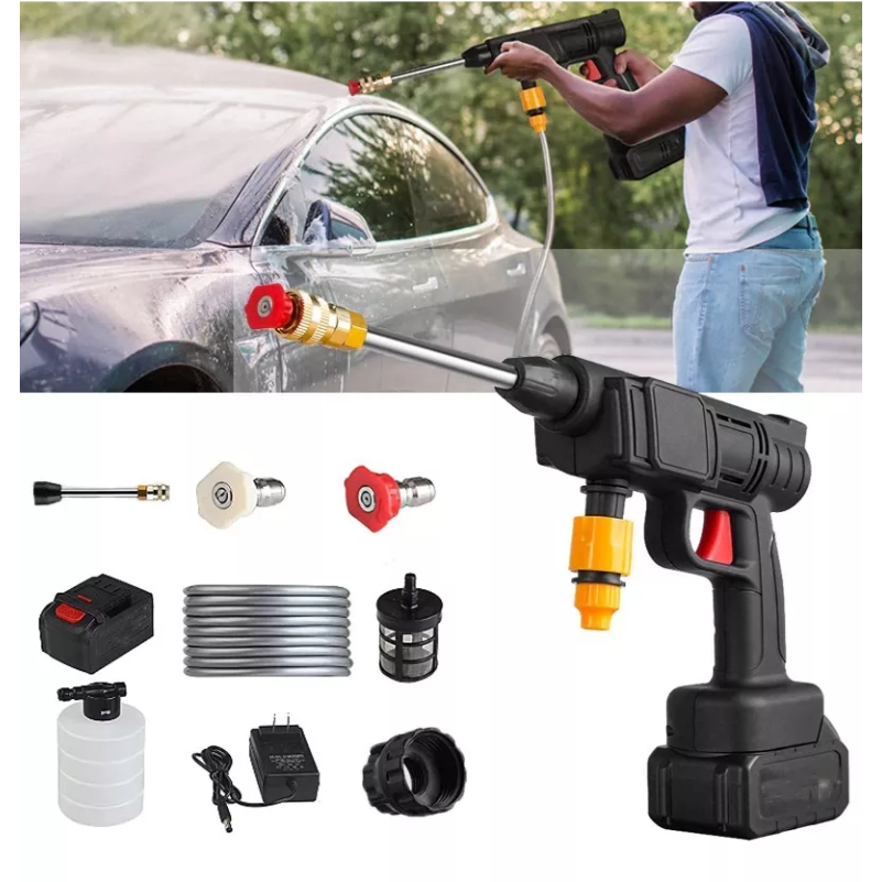Lavadora De Carro Portátil De Alta Pressão Recarregável — imagem 2 de 2