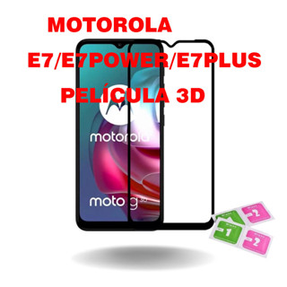 PELÍCULA 3D MOTO E7/ E7PLUS/E7POWER - Película de Vidro para Celular
