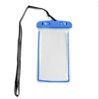 2 Capa Bolsa Prova Dágua Impermeável Celular Transparente Universal