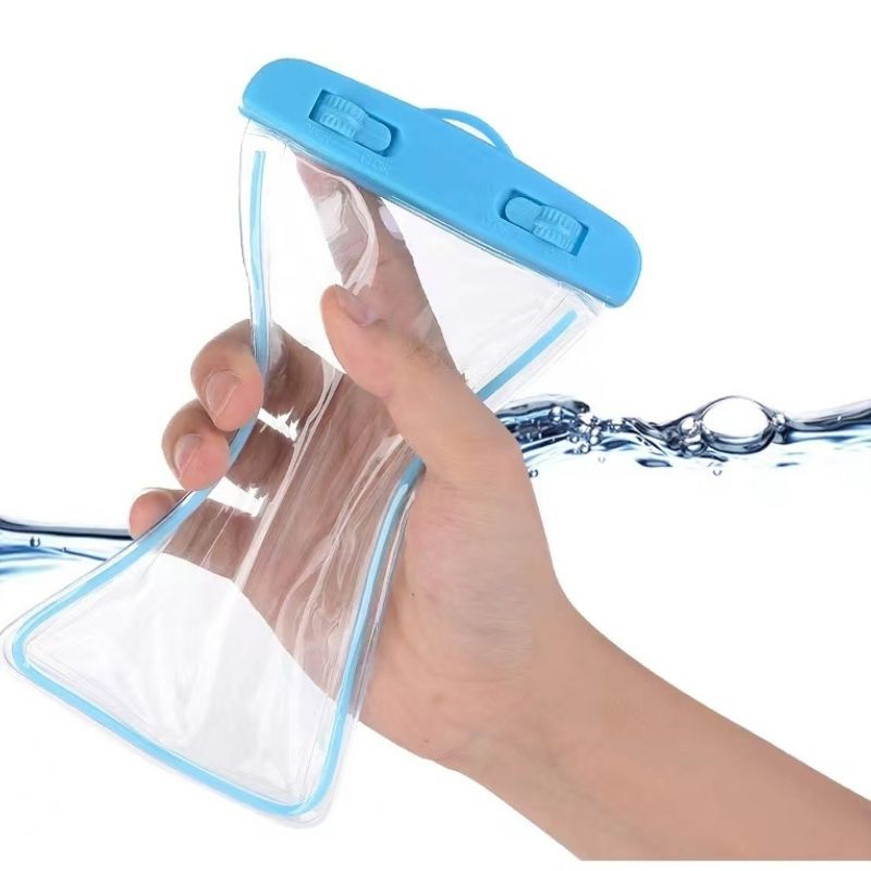 2 Capa Bolsa Prova Dágua Impermeável Celular Transparente Universal em Oferta na Shopee